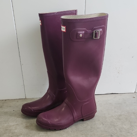 Hunter Original Gloss Winter Boots - Picture 1 of 10
